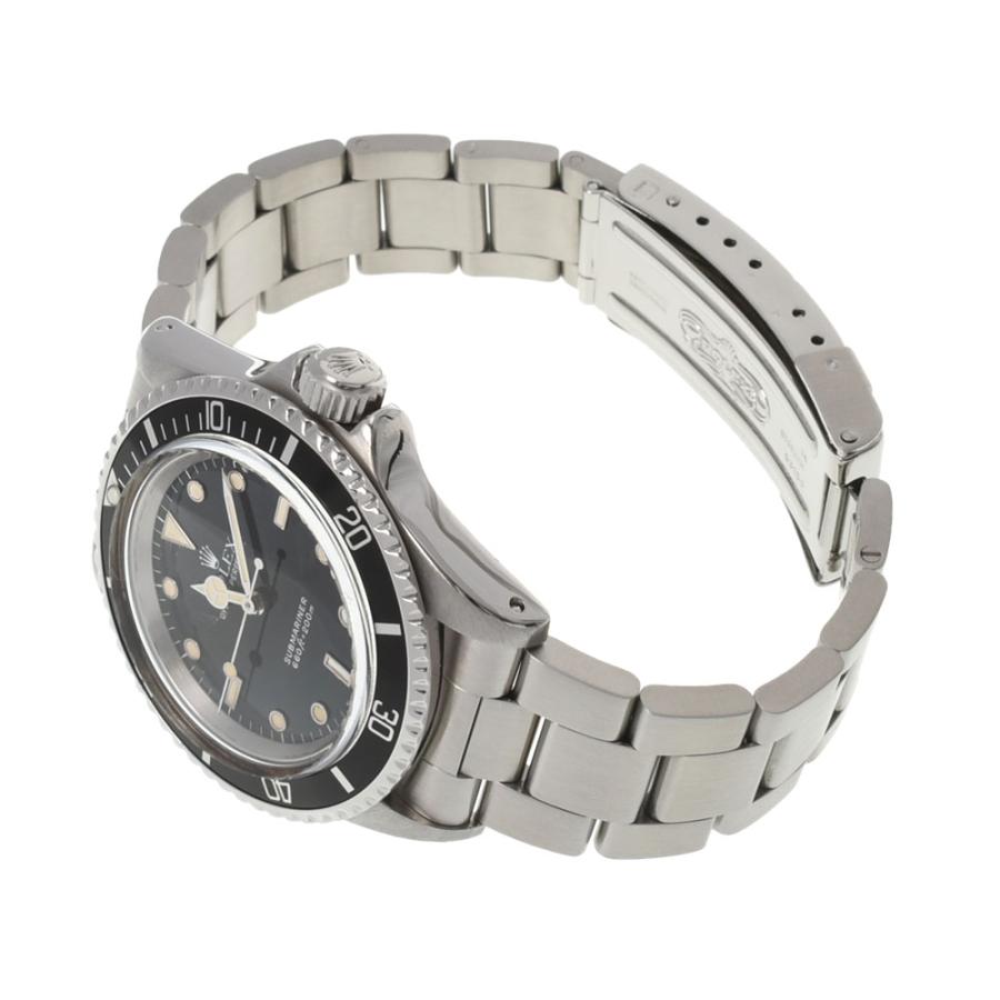 ROLEX ロレックス サブマリーナ 5513 メンズ SS 腕時計 自動巻き 黒文字盤 ABランク 中古 銀蔵｜ginzo1116｜02