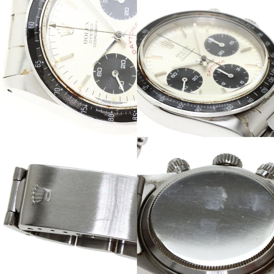 ROLEX ロレックス 6263 コスモグラフ ビッグデイトナ 1978年製 腕時計  ステンレススチール SS メンズ  中古｜kyounokura